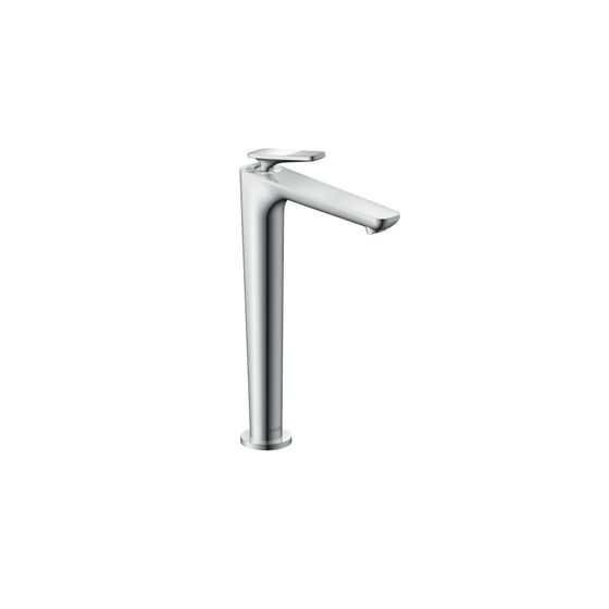 Hansgrohe AXOR Citterio C Einhebel-Waschtischmischer 250mm, Standmon, CoolStart, Ablaufgarnitur, Cubic cut, Chrom