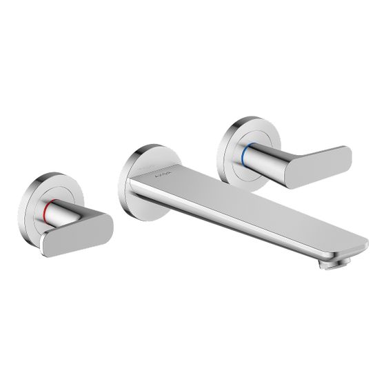 Hansgrohe AXOR Citterio C 3-Loch Wannenmischer Unterputz Wandmontage, Chrom