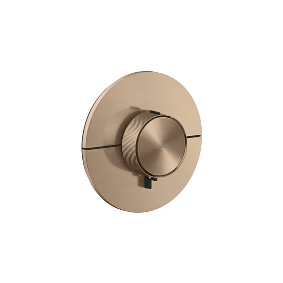 Hansgrohe AXOR ShowerSelect ID Thermostat HighFlow Unterputz, 24l/min, rund, Brushed Red Gold