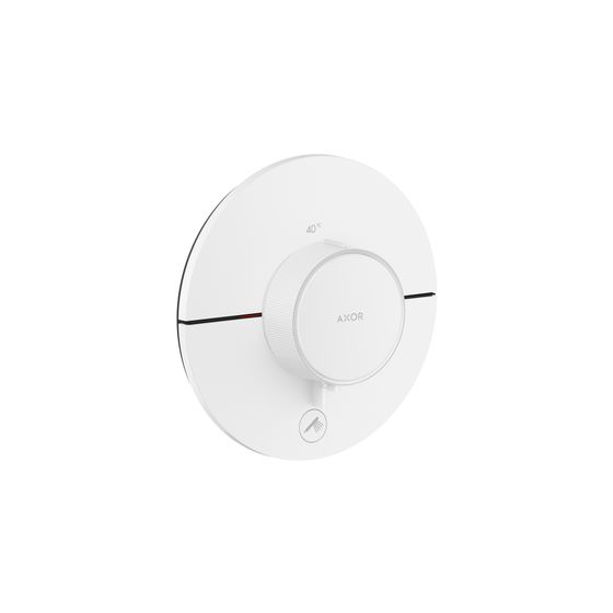 Hansgrohe AXOR ShowerSelect ID Thermostat HighFlow Unterputz, 23l/min, rund für 1 Verb., einen zusätzlichen Abgang, Mattweiß