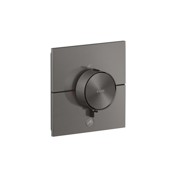 Hansgrohe AXOR ShowerSelect ID Thermostat HighFlow UP 23l/min eckig für 1 Verb., 1 zusätzlichen Abgang, Brushed Black Chrome