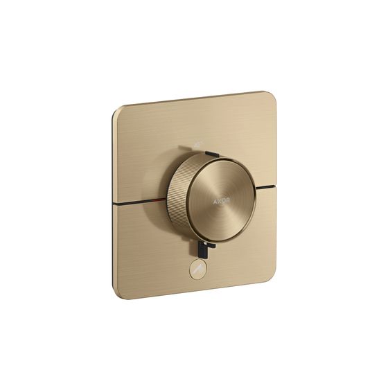 Hansgrohe AXOR ShowerSelect ID Thermostat HighFlow UP 23l/min softsquare für 1 Verb., 1 zusätzlichen Abgang, Brushed Bronze