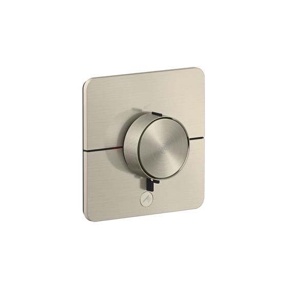 Hansgrohe AXOR ShowerSelect ID Thermostat HighFlow UP 23l/min softsquare für 1 Verb., 1 zusätzlichen Abgang, Brushed Nickel