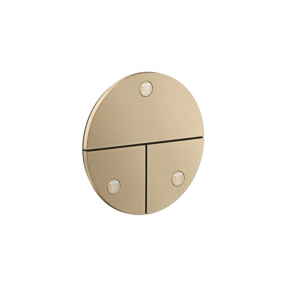 Hansgrohe AXOR ShowerSelect ID Ventil Unterputz, 26l/min, rund für 3 Verbraucher, Brushed Bronze