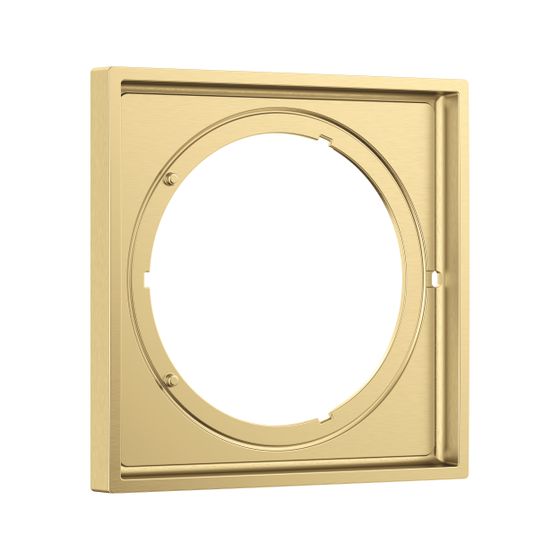 Hansgrohe AXOR ShowerSelect ID Verlängerungsrosette eckig 5mm, 170x170mm, Brushed Gold Optic