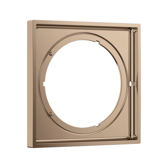 Hansgrohe AXOR ShowerSelect ID Verlängerungsrosette eckig 5mm, 170x170mm, Polished Red Gold