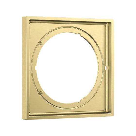 Hansgrohe AXOR ShowerSelect ID Verlängerungsrosette eckig 5mm, 170x170mm, Brushed Brass