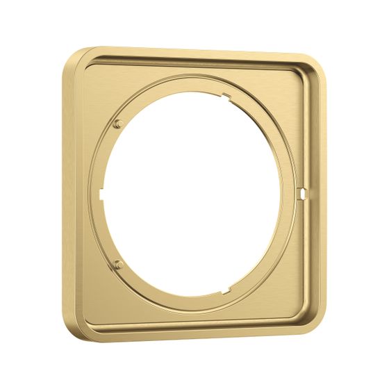 Hansgrohe AXOR ShowerSelect ID Verlängerungsrosette softsquare 5mm, 170x170mm, Brushed Gold Optic