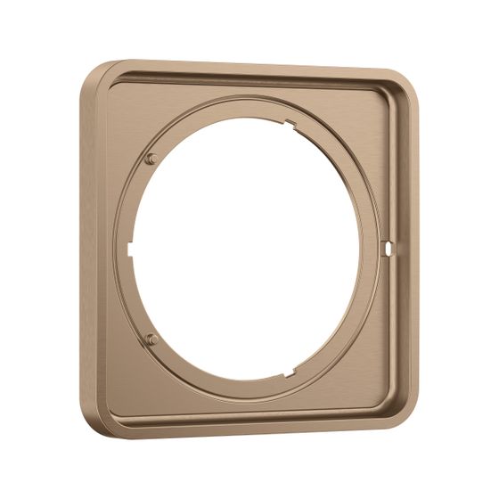 Hansgrohe AXOR ShowerSelect ID Verlängerungsrosette softsquare 5mm, 170x170mm, Brushed Red Gold