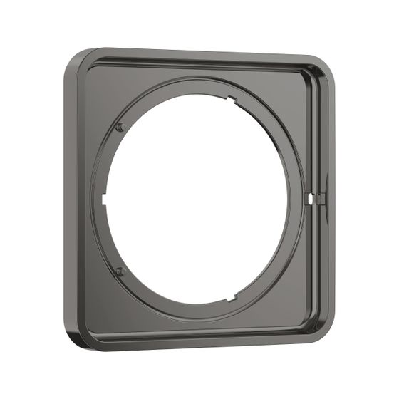 Hansgrohe AXOR ShowerSelect ID Verlängerungsrosette softsquare 5mm, 170x170mm, Polished Black Chrome