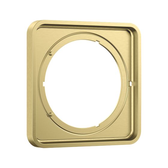 Hansgrohe AXOR ShowerSelect ID Verlängerungsrosette softsquare 5mm, 170x170mm, Brushed Brass