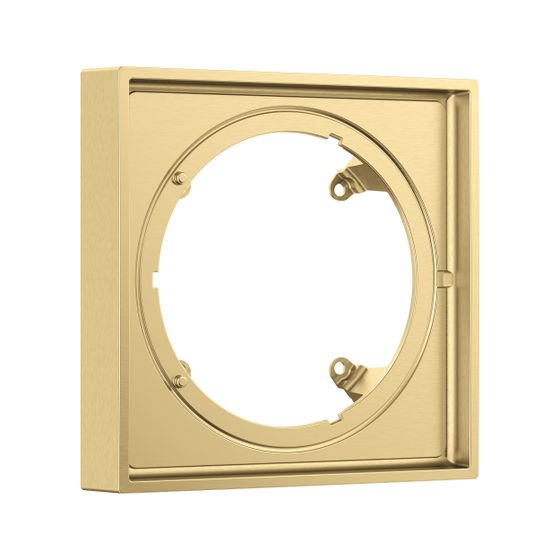 Hansgrohe AXOR ShowerSelect ID Verlängerungsrosette eckig 22mm, 170x170mm, Brushed Gold Optic
