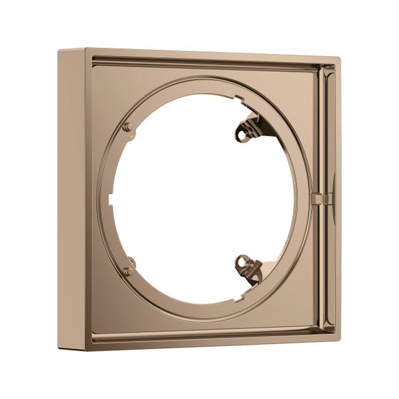 Hansgrohe AXOR ShowerSelect ID Verlängerungsrosette eckig 22mm, 170x170mm, Polished Red Gold
