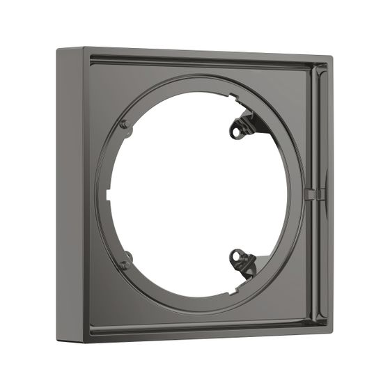 Hansgrohe AXOR ShowerSelect ID Verlängerungsrosette eckig 22mm, 170x170mm, Polished Black Chrome