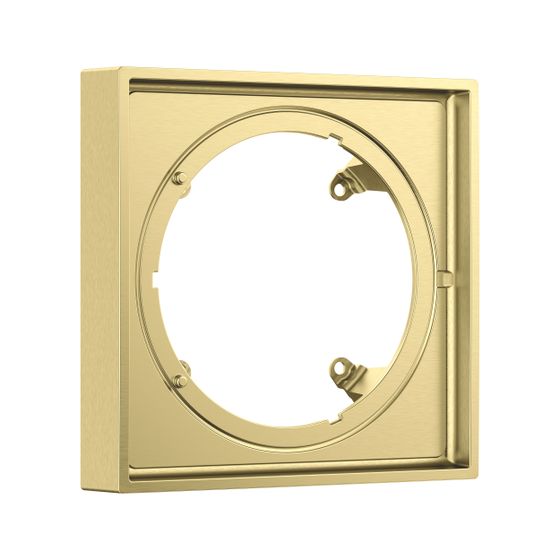 Hansgrohe AXOR ShowerSelect ID Verlängerungsrosette eckig 22mm, 170x170mm, Brushed Brass