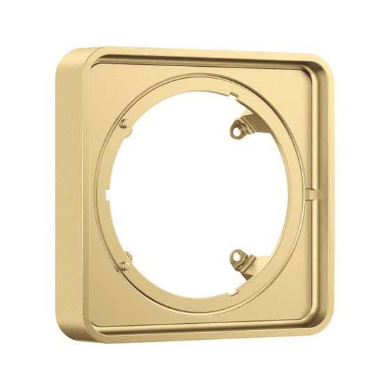 Hansgrohe AXOR ShowerSelect ID Verlängerungsrosette softsquare 22mm, 170x170mm, Brushed Gold Optic