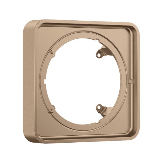 Hansgrohe AXOR ShowerSelect ID Verlängerungsrosette softsquare 22mm, 170x170mm, Brushed Red Gold