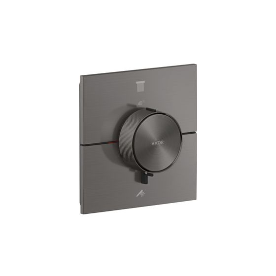 Hansgrohe AXOR ShowerSelect ID Thermostat Unterputz, 22,1l/min, eckig für 2 Verbraucher, Brushed Black Chrome