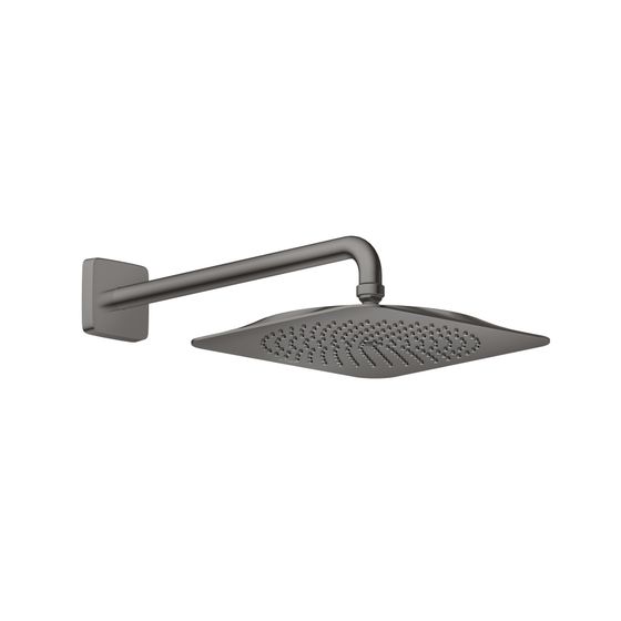 Hansgrohe AXOR Citterio C Kopfbrause 270x270mm, 1jet, EcoSmart, Brausearm, Polished Black Chrome