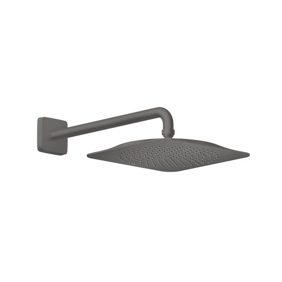 Hansgrohe AXOR Citterio C Kopfbrause 270x270mm, 1jet, EcoSmart, Brausearm, Brushed Black Chrome
