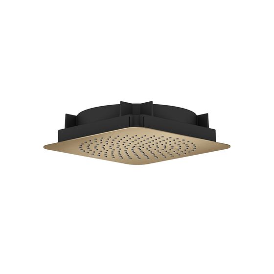 Hansgrohe AXOR Citterio C Kopfbrause 270x270mm, 1jet, PowderRain Deckenintegriert, Brushed Bronze
