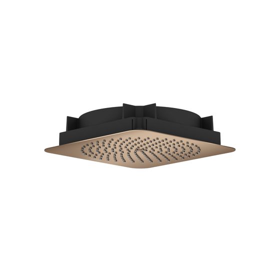 Hansgrohe AXOR Citterio C Kopfbrause 270x270mm, 1jet, PowderRain Deckenintegriert, Polished Red Gold