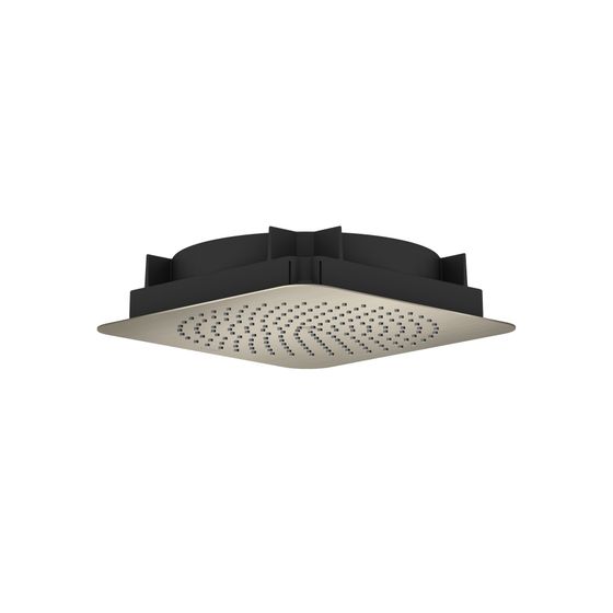 Hansgrohe AXOR Citterio C Kopfbrause 270x270mm, 1jet, PowderRain Deckenintegriert, Brushed Nickel