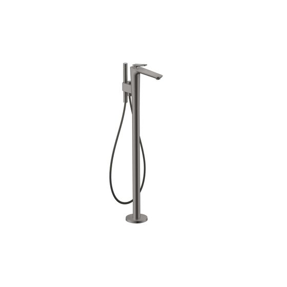 Hansgrohe AXOR Citterio C Einhebel-Wannenmischer bodenstehend, Cubic cut, Polished Black Chrome