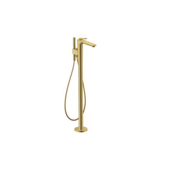 Hansgrohe AXOR Citterio C Einhebel-Wannenmischer bodenstehend, Cubic cut, Polished Gold Optic