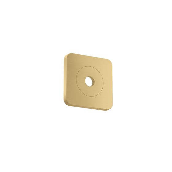 Hansgrohe AXOR Wandrosette für Citterio C 120/120 softsquare, Brushed Gold Optic, 28801250
