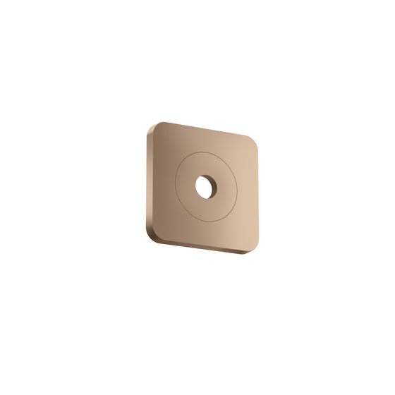 Hansgrohe AXOR Wandrosette für Citterio C 120/120 softsquare, Polished Red Gold, 28801300