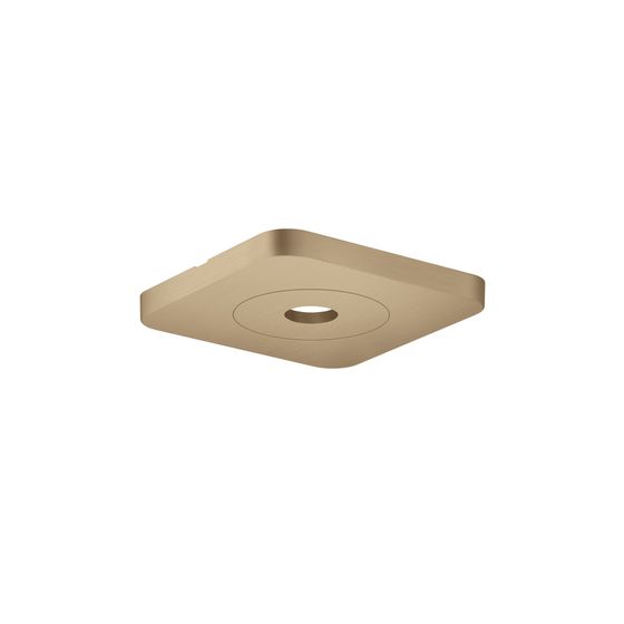 Hansgrohe AXOR Deckenrosette für Citterio C 120/120 softsquare, Brushed Bronze, 28802140