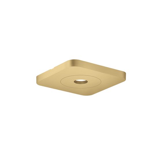 Hansgrohe AXOR Deckenrosette für Citterio C 120/120 softsquare, Brushed Gold Optic, 28802250