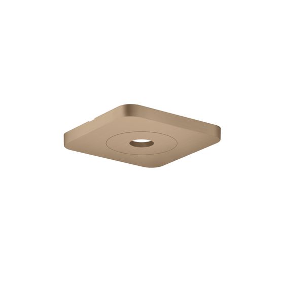 Hansgrohe AXOR Deckenrosette für Citterio C 120/120 softsquare, Brushed Red Gold, 28802310