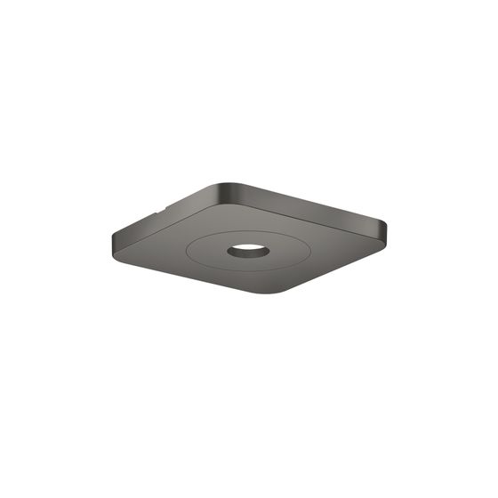 Hansgrohe AXOR Deckenrosette für Citterio C 120/120 softsquare, Polished Black Chrome, 28802330