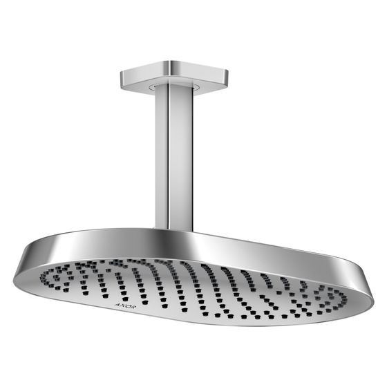 Hansgrohe AXOR ShowerSphere Kopfbrause, 12l/min, 370x220mm, 1jet, Deckenanschluss, Chrom