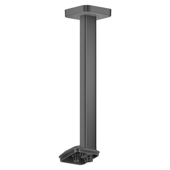 Hansgrohe AXOR ShowerSphere Deckenanschluss 300mm für Kopfbrause 2jet, Polished Black Chrome