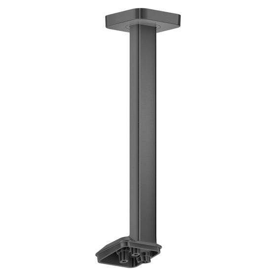 Hansgrohe AXOR ShowerSphere Deckenanschluss 300mm für Kopfbrause 2jet, Brushed Black Chrome
