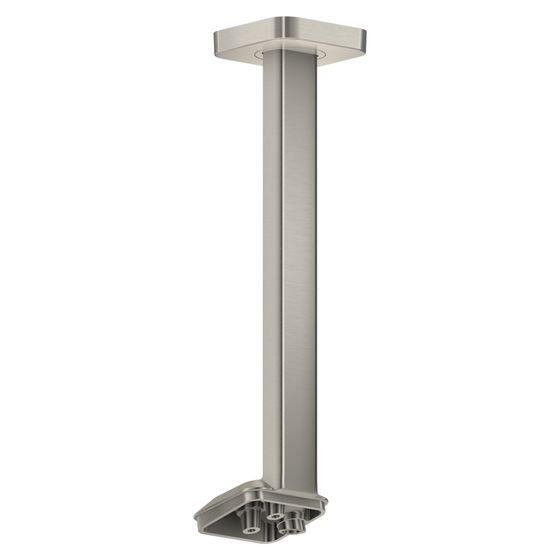 Hansgrohe AXOR ShowerSphere Deckenanschluss 300mm für Kopfbrause 2jet, Edelstahl Optic