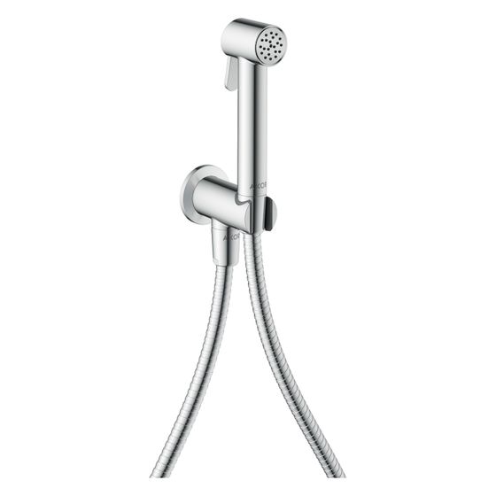 Hansgrohe AXOR Bidette Showers Handbrause 1jet rund für KW, Brausehalter, Brauseschlauch 125cm, Chrom