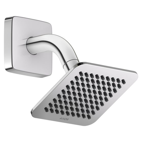 Hansgrohe AXOR Citterio C Kopfbrause 120x120mm, 1jet, EcoSmart, Brausearm, Chrom