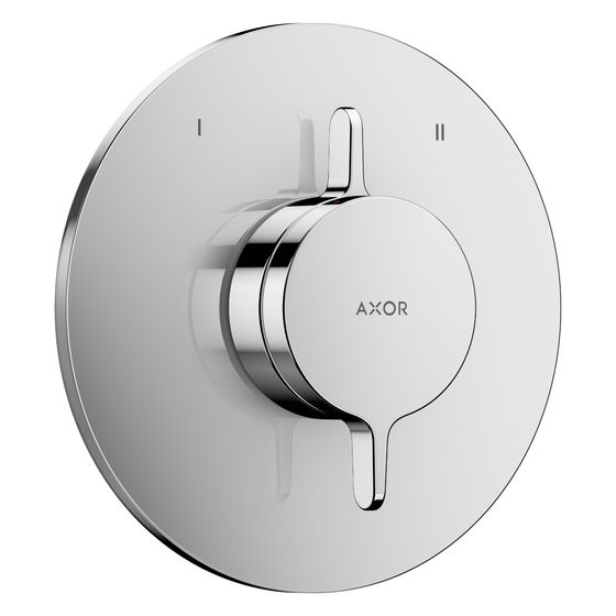 Hansgrohe AXOR One Mischer Unterputz, 29,5l/min, für 2 Verbraucher, Chrom