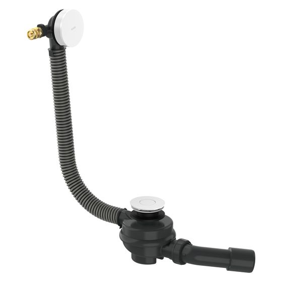 Hansgrohe AXOR Exafill Komplettset Wanneneinlauf, Ab-/Überlaufgarnitur für Badewanne, G 1/2