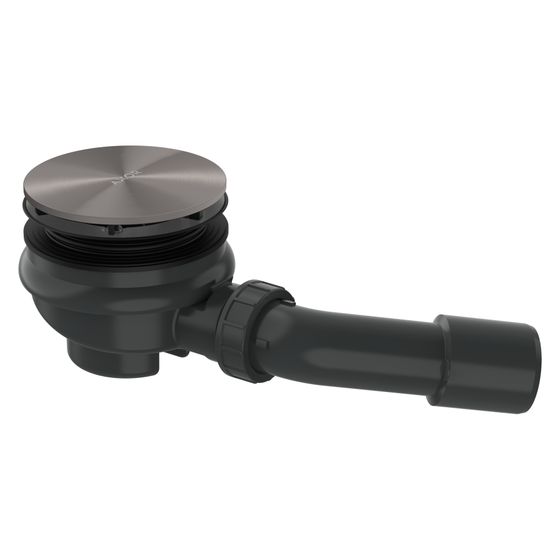 Hansgrohe AXOR Staro Ablaufgarnitur DN 50, 57l/min, 80mm Einbauhöhe, Brushed Black Chrome, 42542340