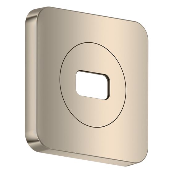 Hansgrohe AXOR Rosette für ShowerSphere 120/120 softsquare, Metall, Polished Nickel