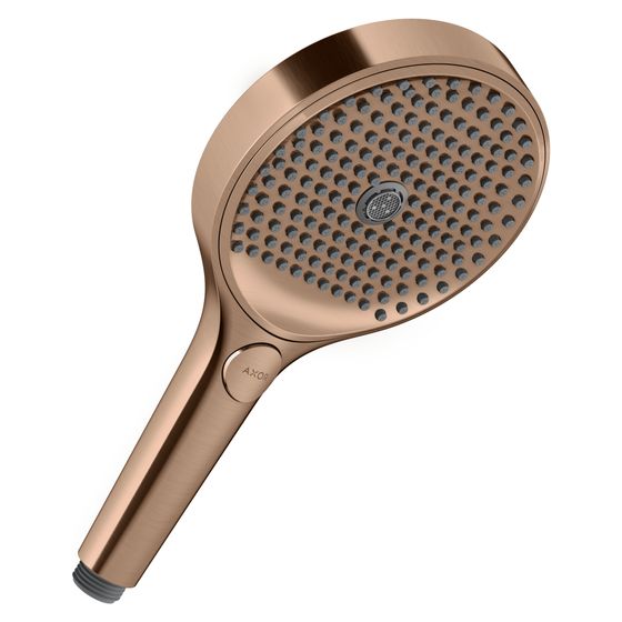 Hansgrohe AXOR ShowerSolutions Handbrause 130mm, 11,1l/min, 3jet, Brushed Red Gold