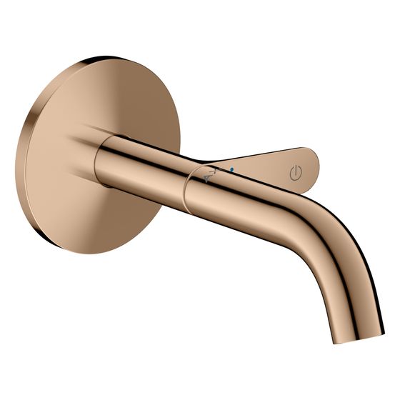 Hansgrohe AXOR One Waschtischmischer Unterputz für Wandmontage Select, Auslauf 160mm, Polished Red Gold