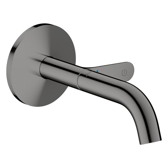 Hansgrohe AXOR One Waschtischmischer Unterputz für Wandmontage Select, Auslauf 160mm, Polished Black Chrome
