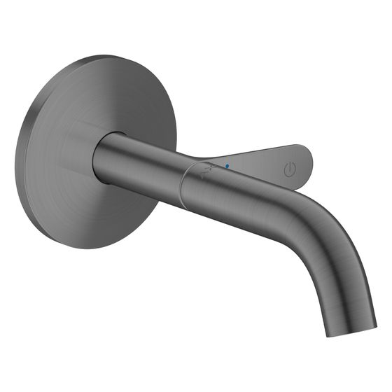 Hansgrohe AXOR One Waschtischmischer Unterputz für Wandmontage Select, Auslauf 160mm, Brushed Black Chrome