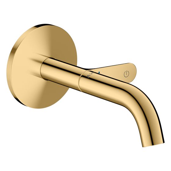 Hansgrohe AXOR One Waschtischmischer Unterputz für Wandmontage Select, Auslauf 160mm, Polished Gold Optic